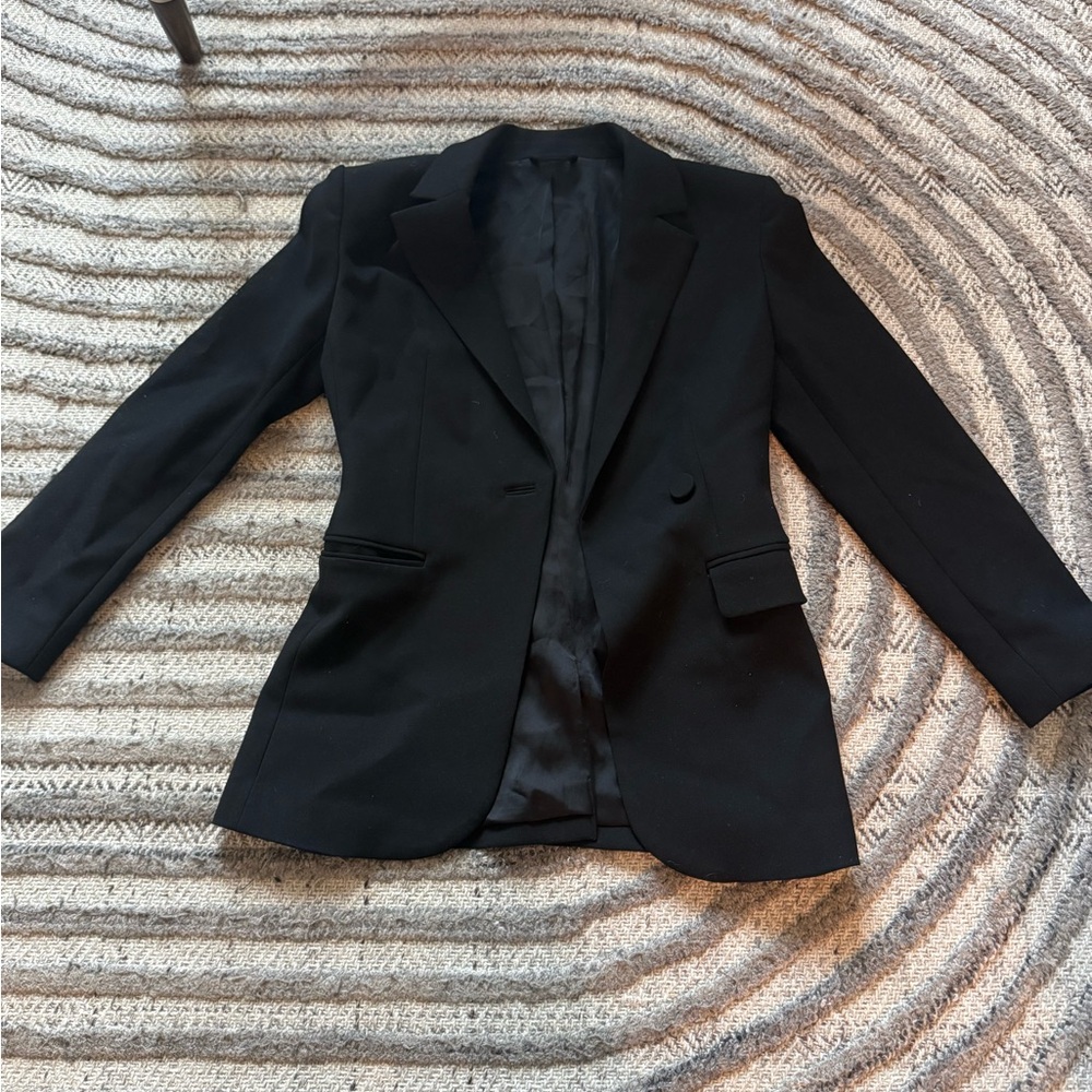 & Other Stories Black Tailored Blazer